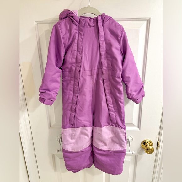 2T Purple Cat & Jack Snowsuit - Picture 1 of 5